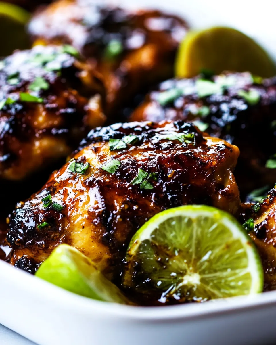 Healthy Skillet Honey Lime Chicken dish photo