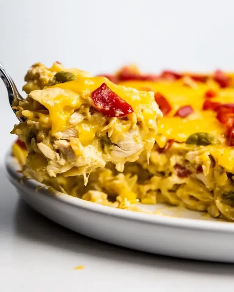 Easy Skinny Chicken Tortilla Casserole photo