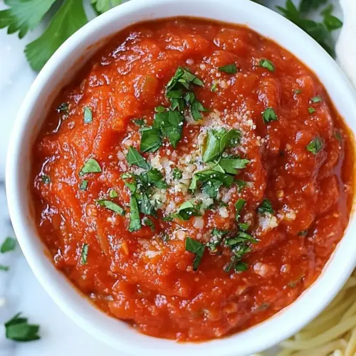 Homemade Slow Cooker Marinara Sauce photo