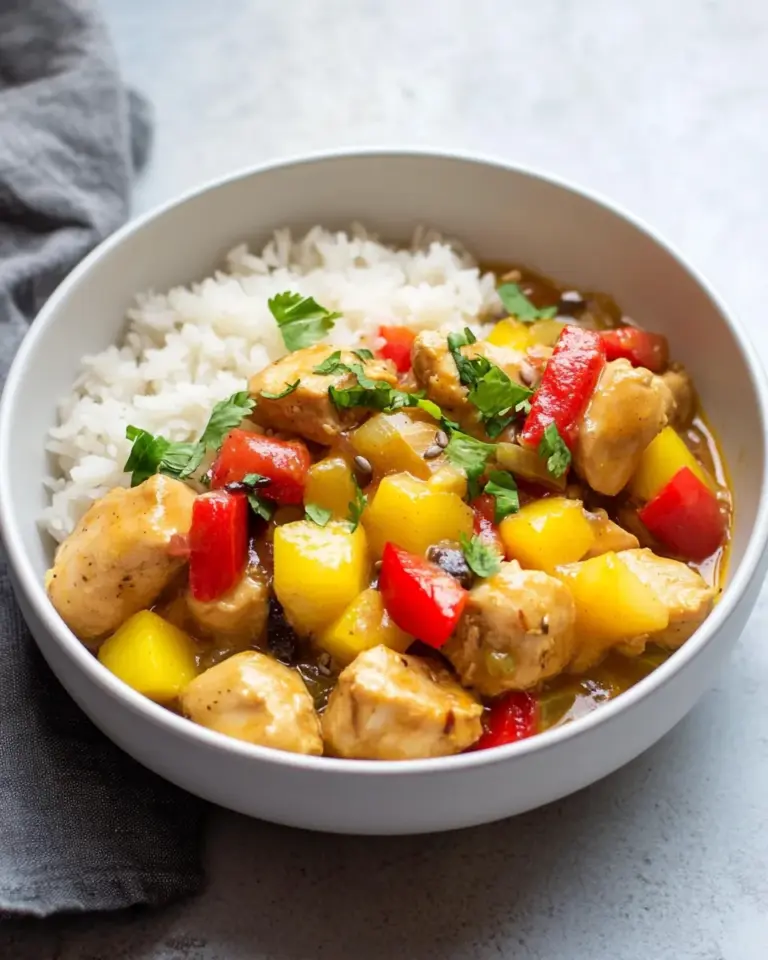 Easy Slow Cooker Polynesian Chicken photo