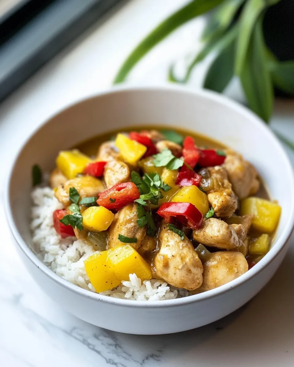 Quick Slow Cooker Polynesian Chicken recipe photo
