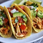 Easy Slow Cooker Protein Chicken Tacos photo