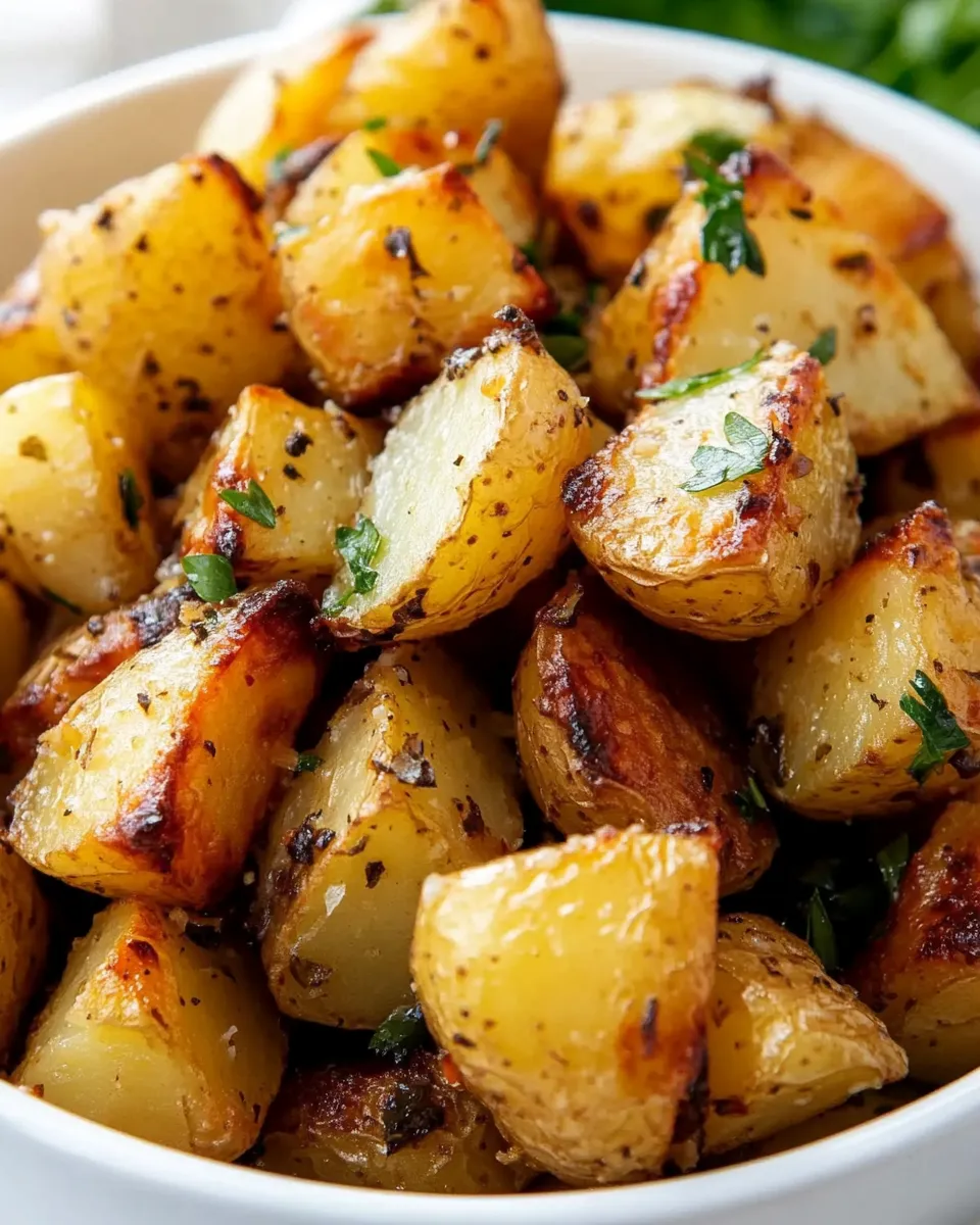 Classic Slow Roasted Greek Lemon Potatoes image