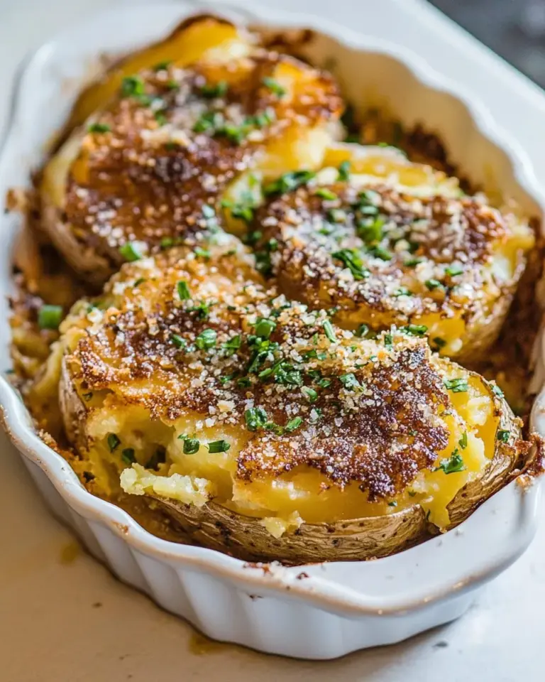 Homemade Smashed Potatoes Recipe photo