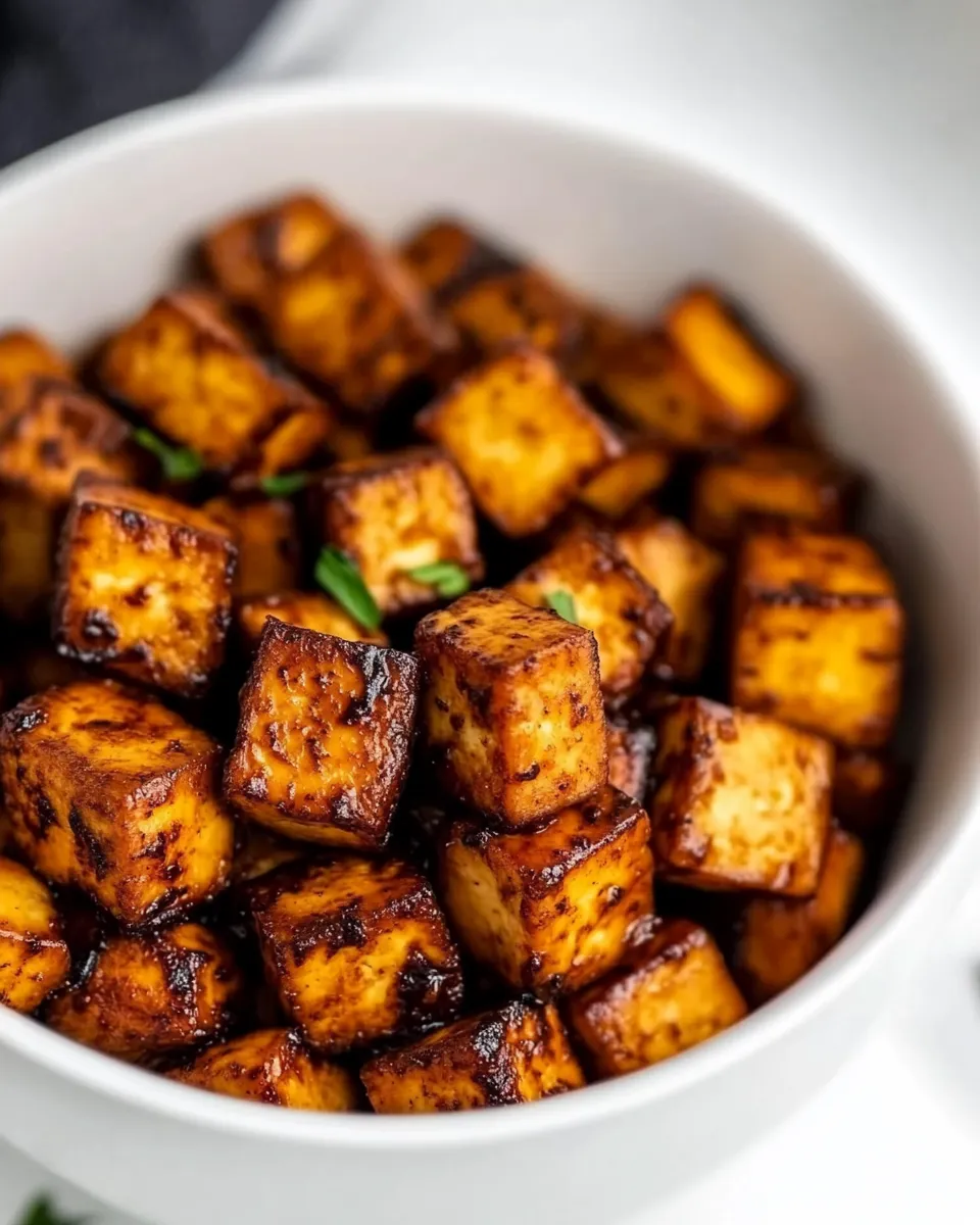 Classic Smoky Marinated Tofu image