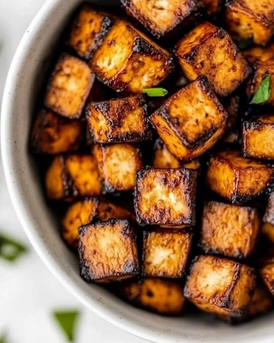 Easy Smoky Marinated Tofu recipe photo
