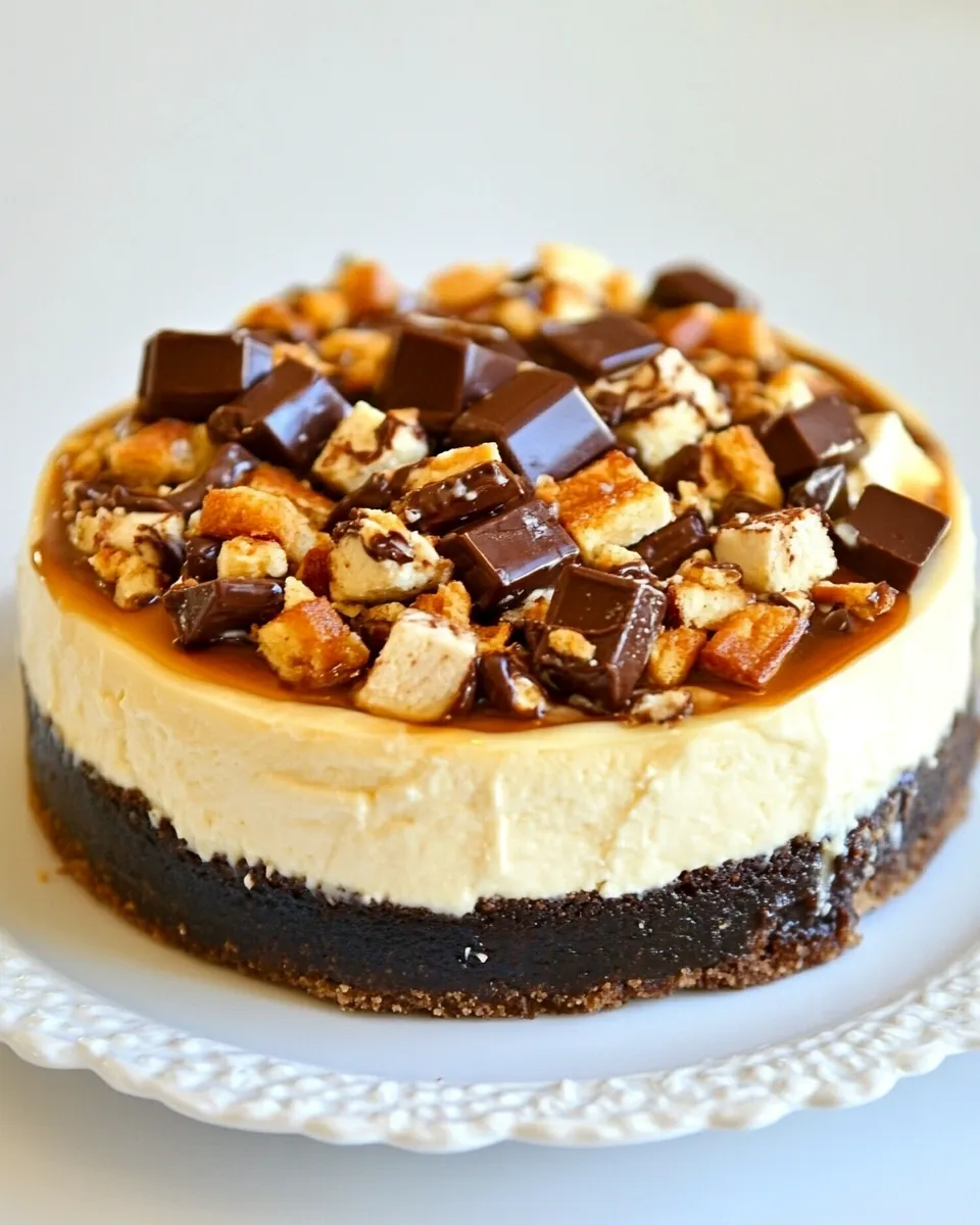 Classic Snickers Cheesecake and Vlog image