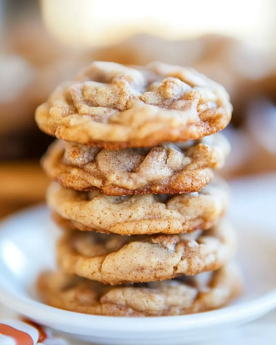 Easy Soft and Chewy Cinnamon Chip Snickerdoodle Cookies recipe photo