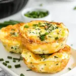 Homemade Sour Cream & Chives Egg Muffin Cups photo