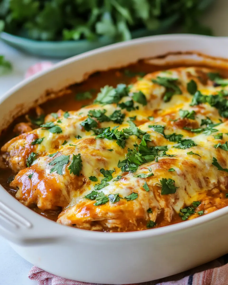 Delicious Southwest Chicken Bake shot