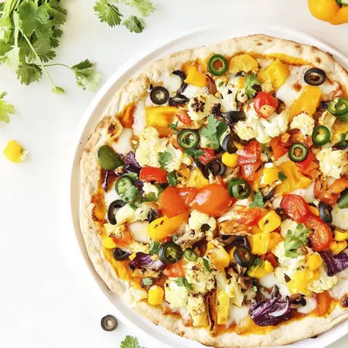 Homemade Southwestern Roasted Cauliflower Pizza photo