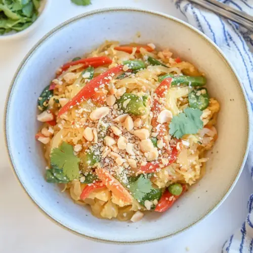 Easy Spaghetti Squash Pad Thai photo