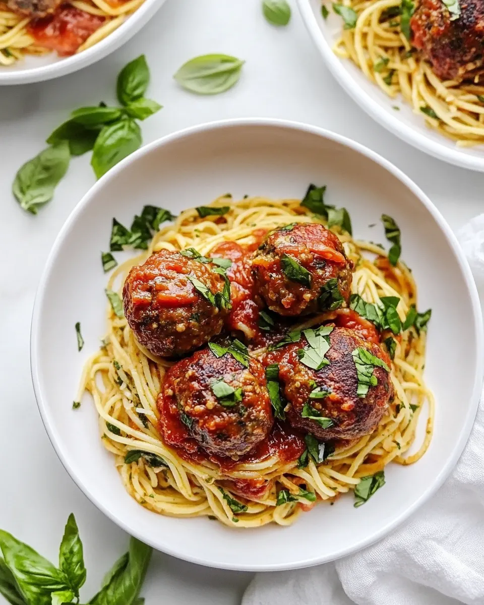 Easy Spaghetti and Meatballs recipe photo