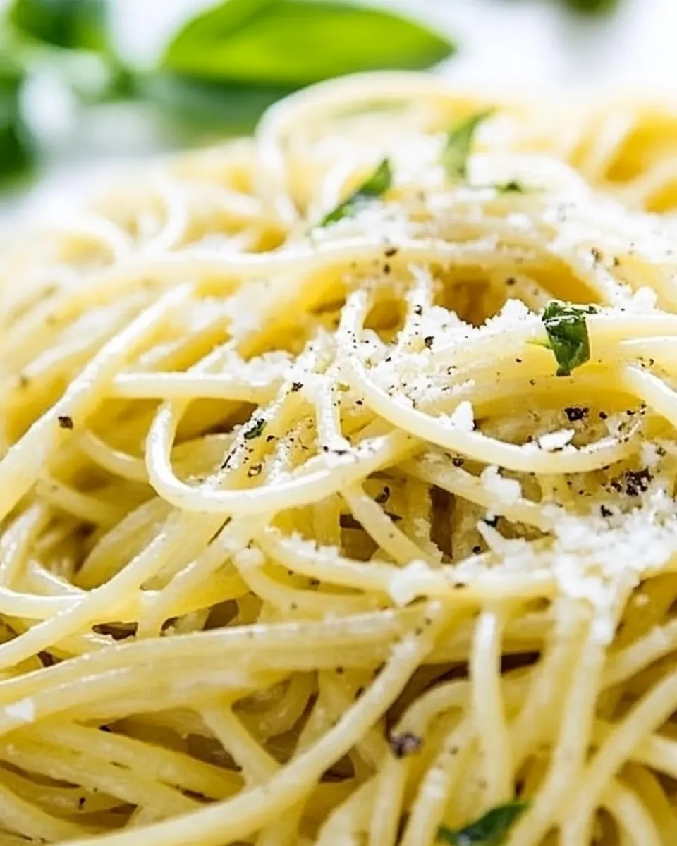 Classic Spaghetti with Olive Oil and Garlic image