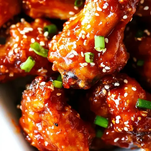 Homemade Spicy Korean Chicken Wings photo