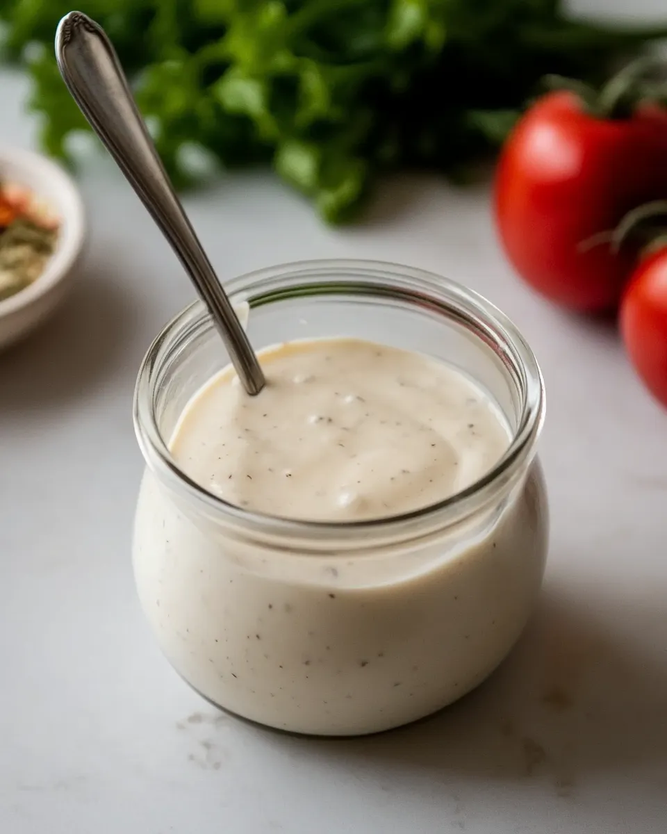 Classic Spicy Ranch Dressing Recipe image