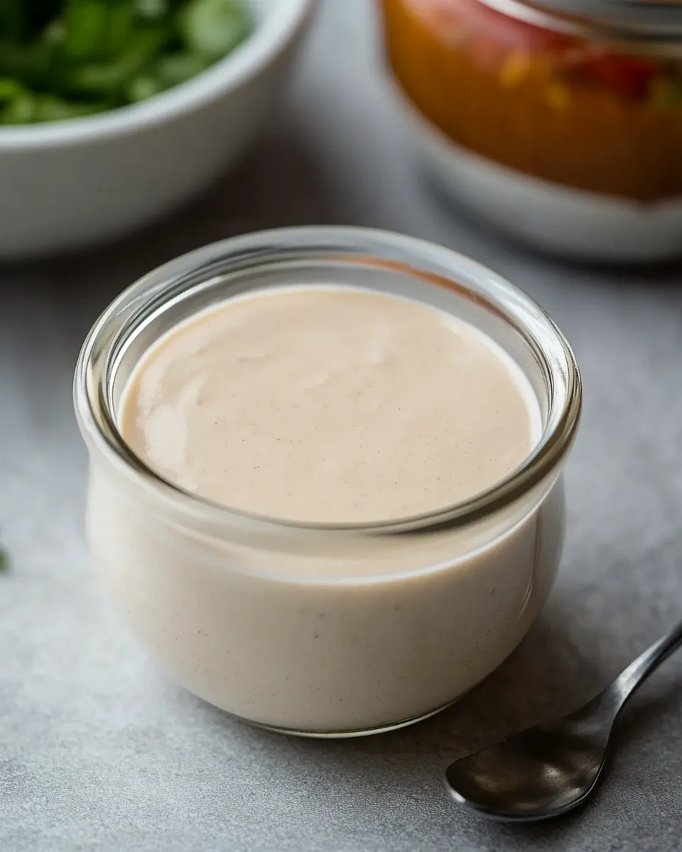 Easy Spicy Ranch Dressing Recipe shot