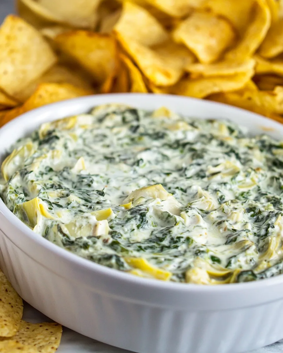 Homemade Spinach Artichoke Dip Recipe photo