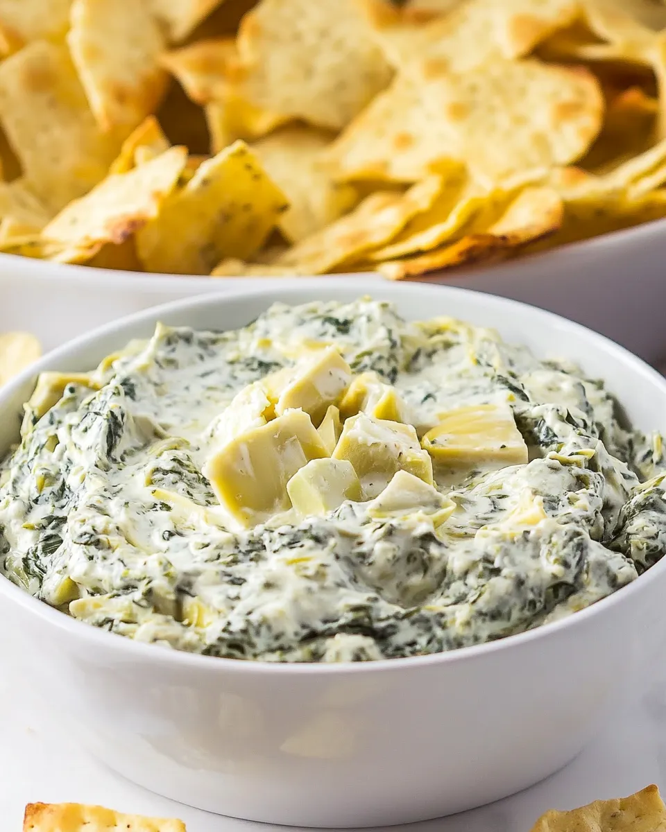 Classic Spinach Artichoke Dip Recipe image
