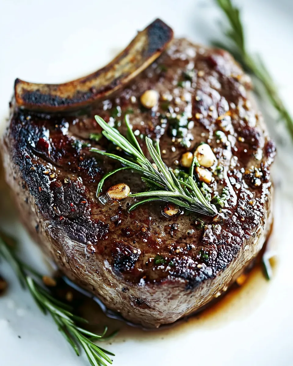 Homemade Steakhouse Steak photo