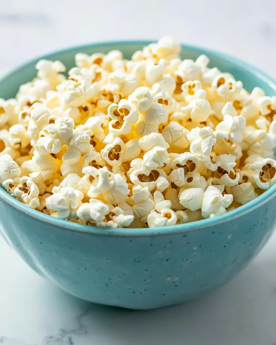 Easy Stovetop Popcorn (with Ghee!) food shot