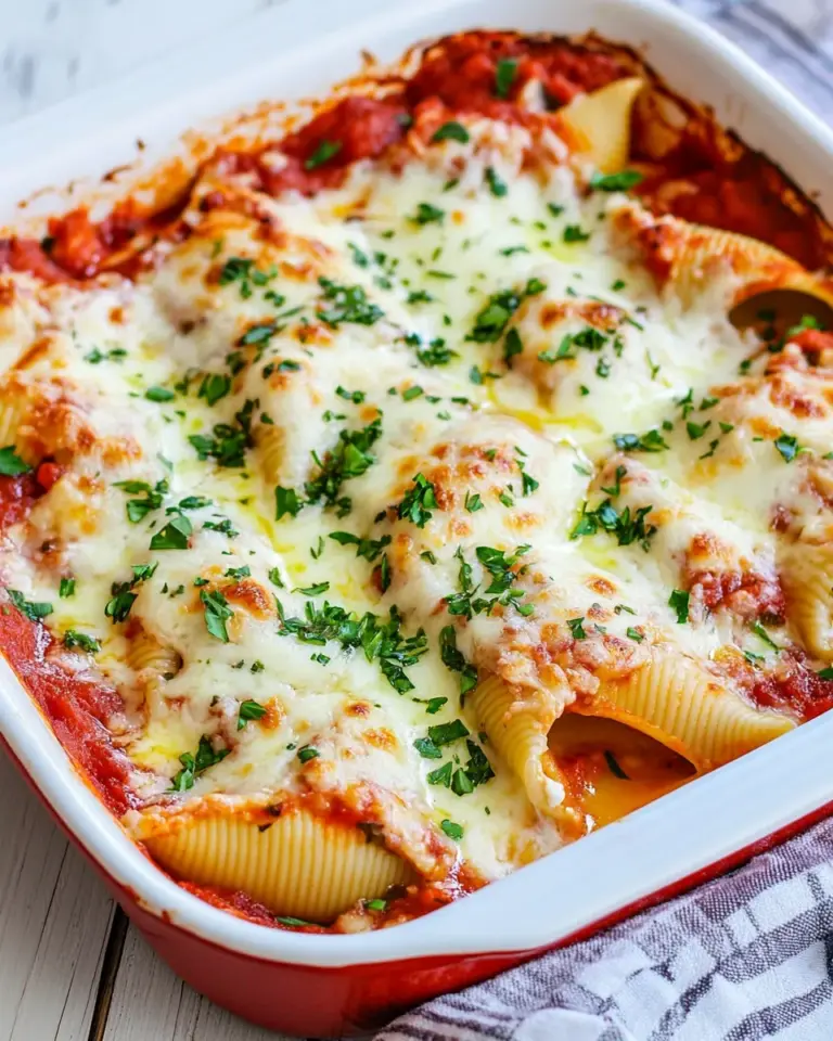 Homemade Stuffed Shells Recipe photo
