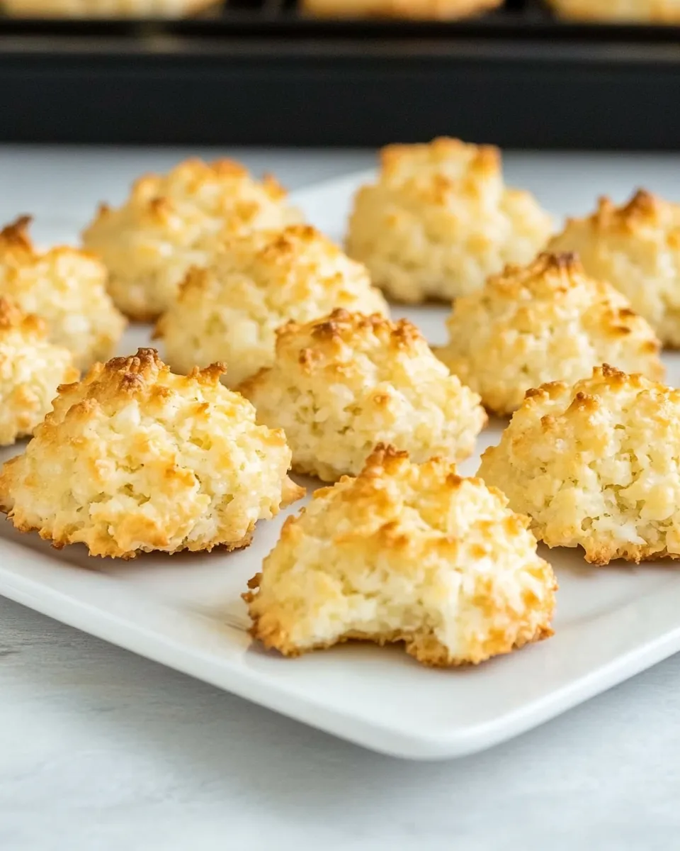Delicious Sugar-Free Coconut Macaroons image