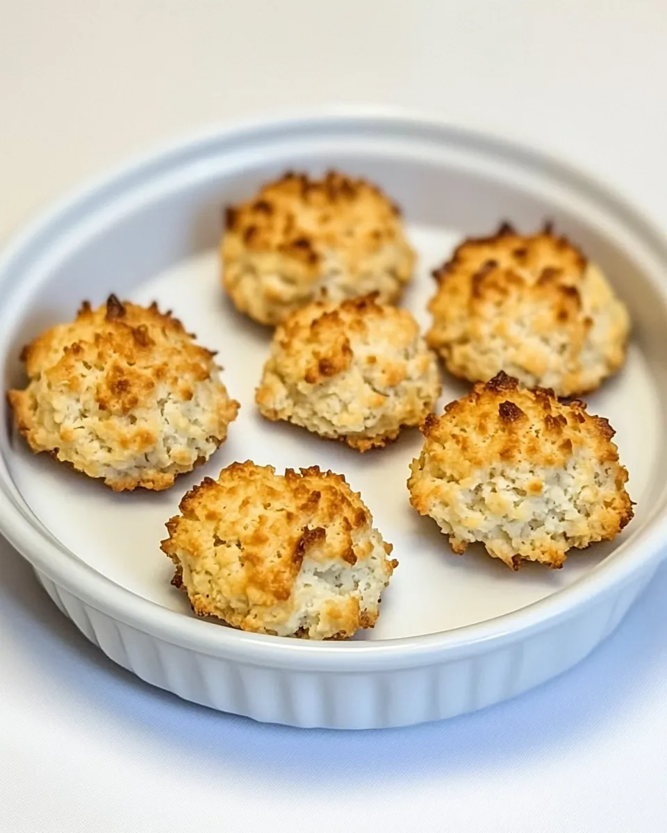 Easy Sugar-Free Coconut Macaroons recipe photo