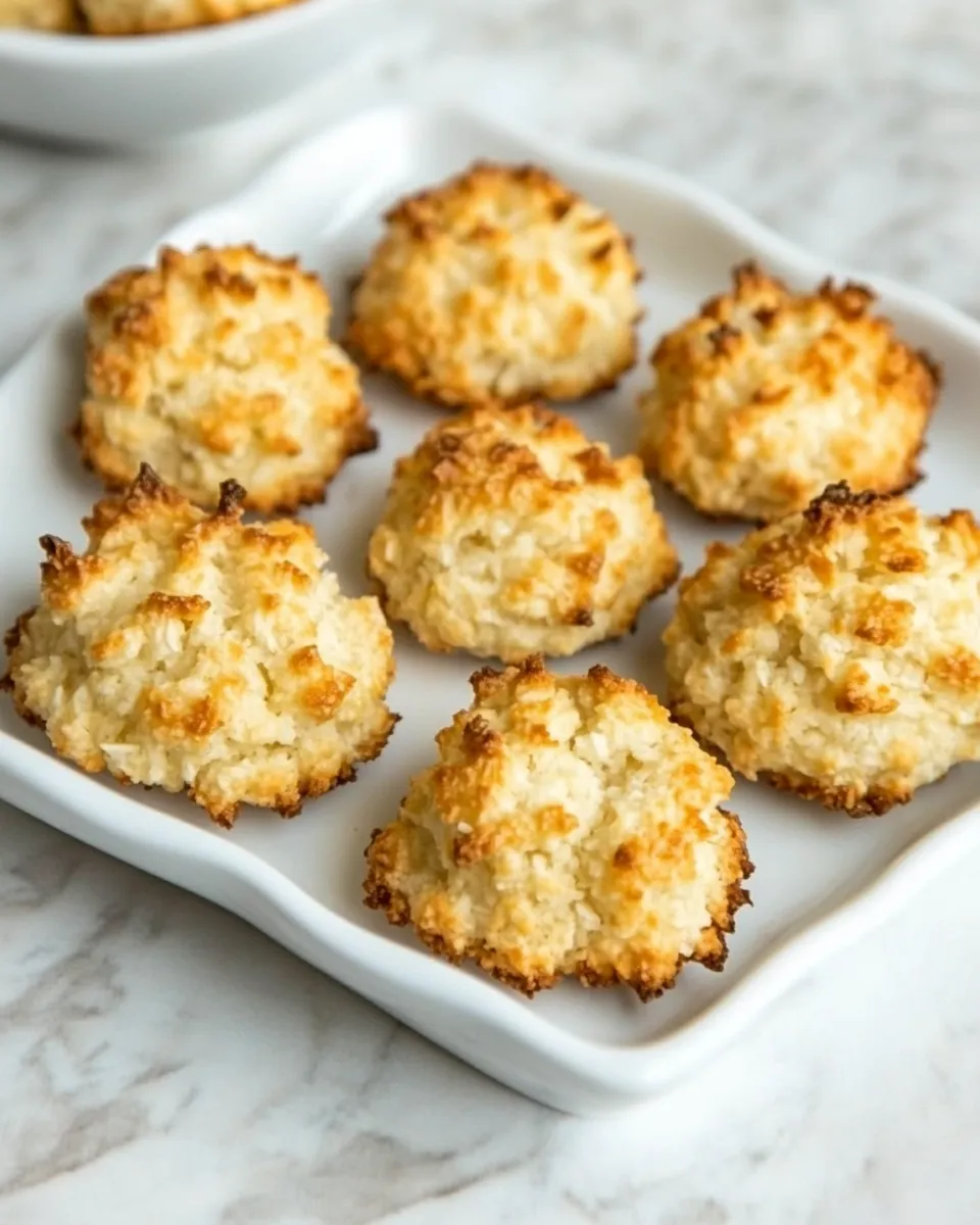 Best Sugar-Free Coconut Macaroons shot