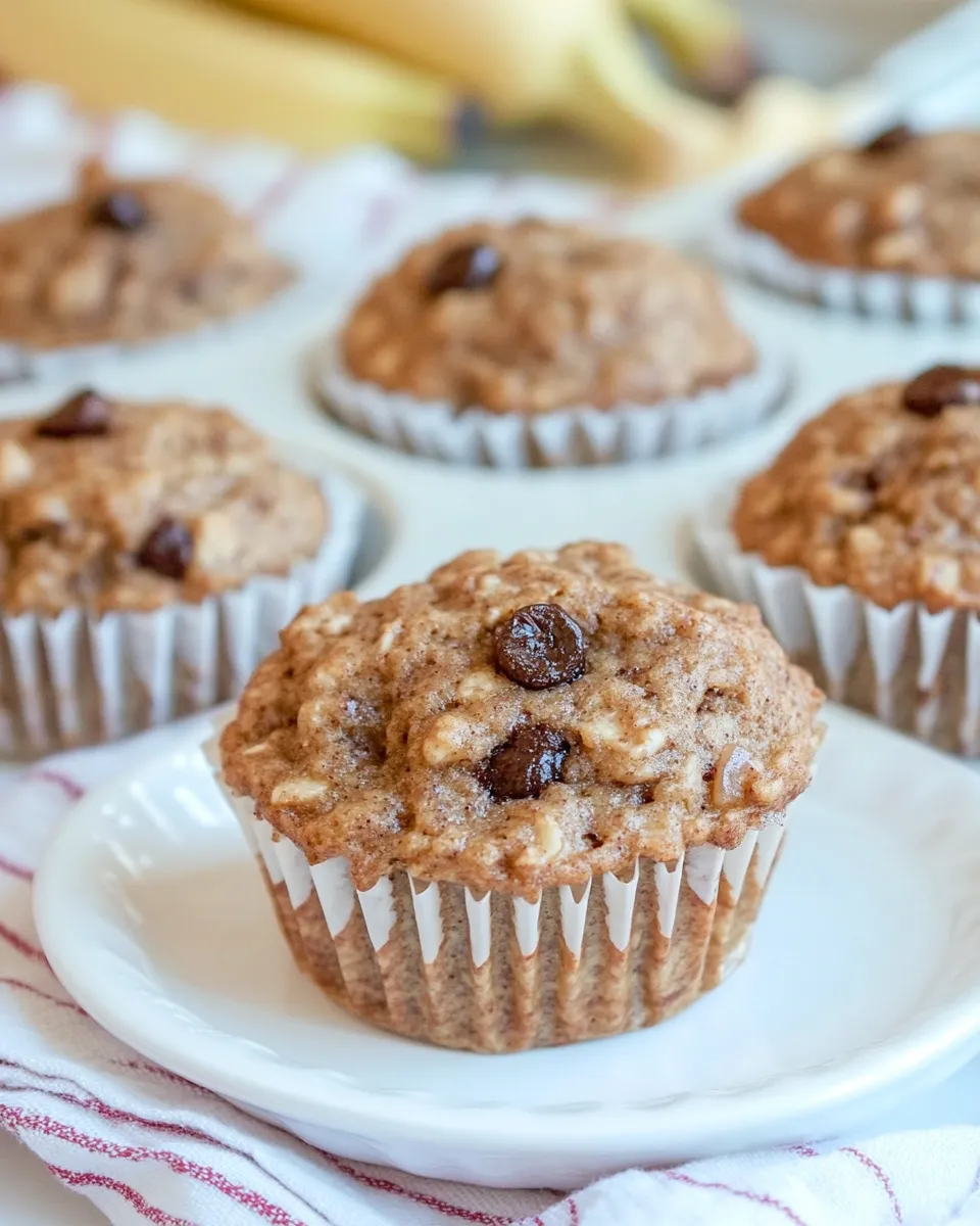Easy Sugar Free Banana Muffins recipe photo