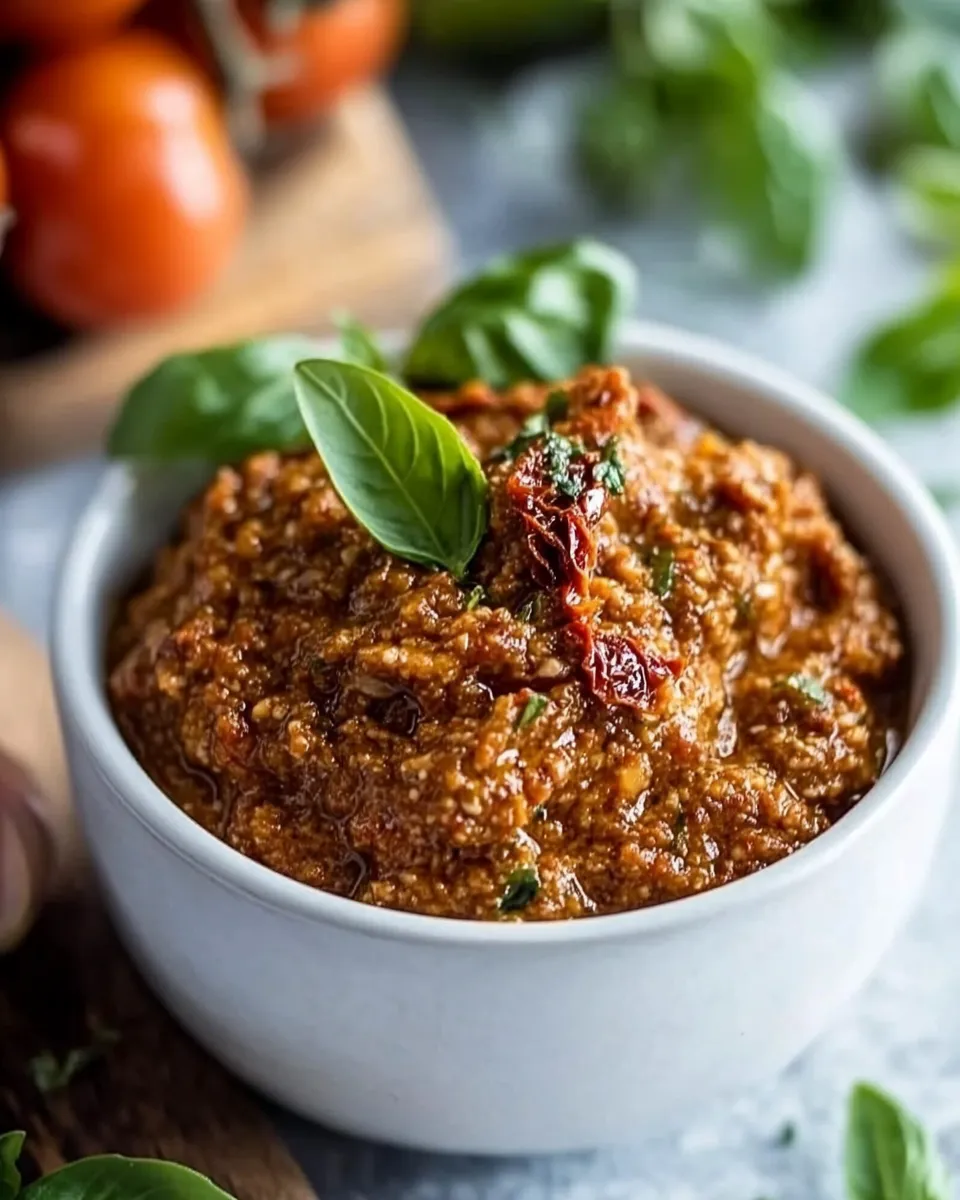 Classic Sun Dried Tomato Pesto image