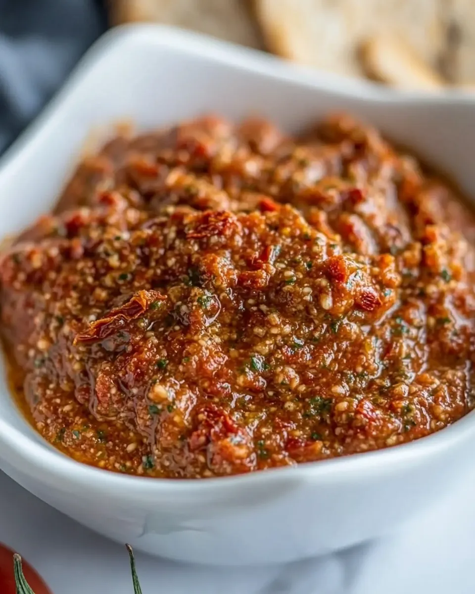 Easy Sun Dried Tomato Pesto recipe photo