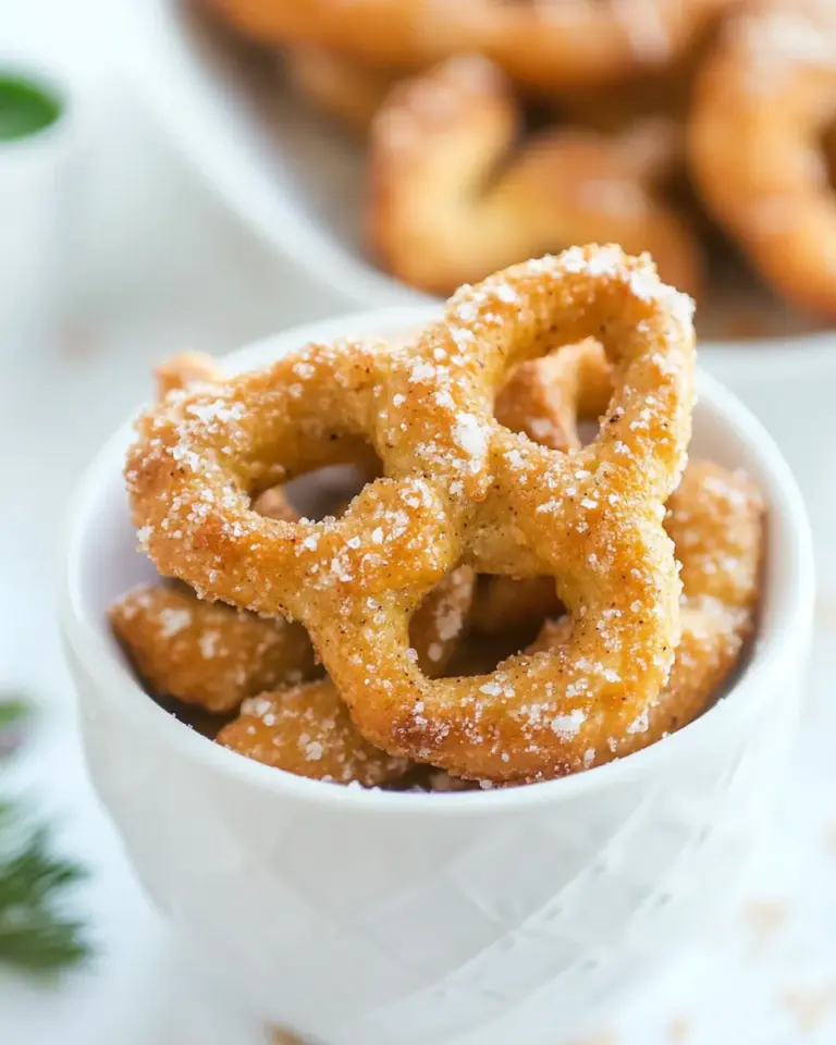Homemade Sweet and Spicy Pretzels image
