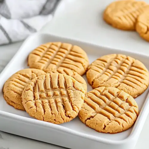 Easy The BEST 5-Ingredient Peanut Butter Cookies Recipe photo