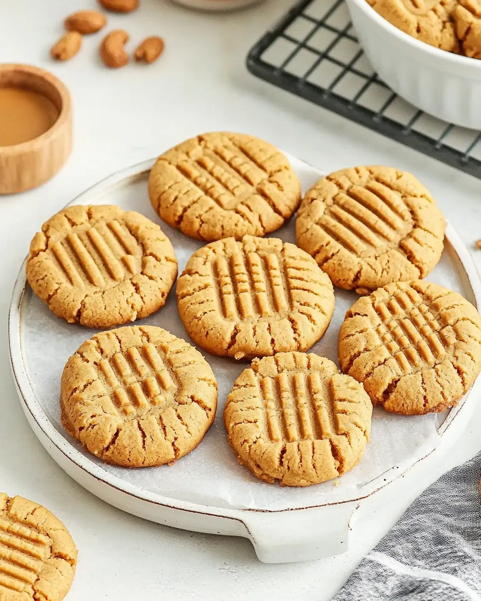 Delicious The BEST 5-Ingredient Peanut Butter Cookies Recipe image