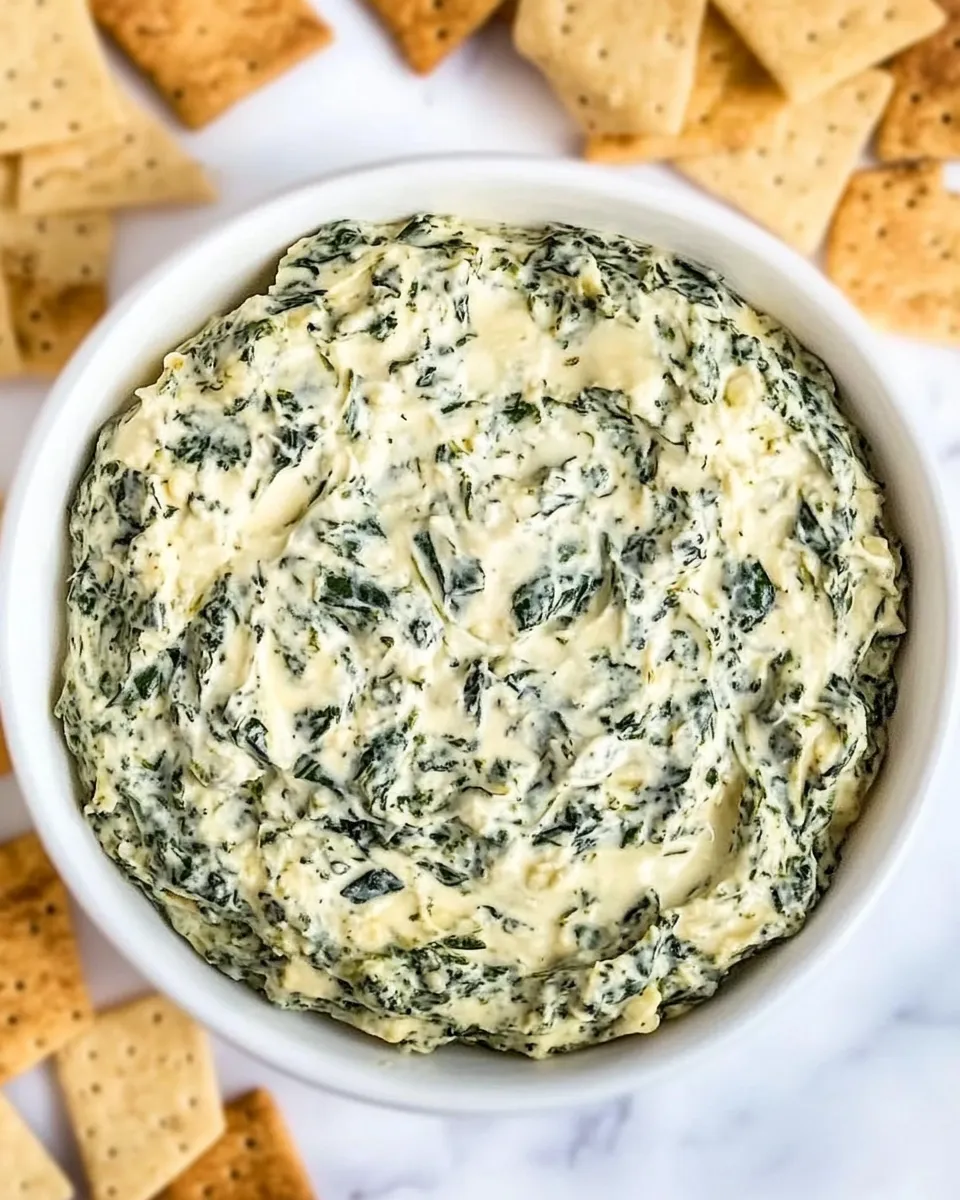 Classic The BEST EVER Vegan Spinach Dip image