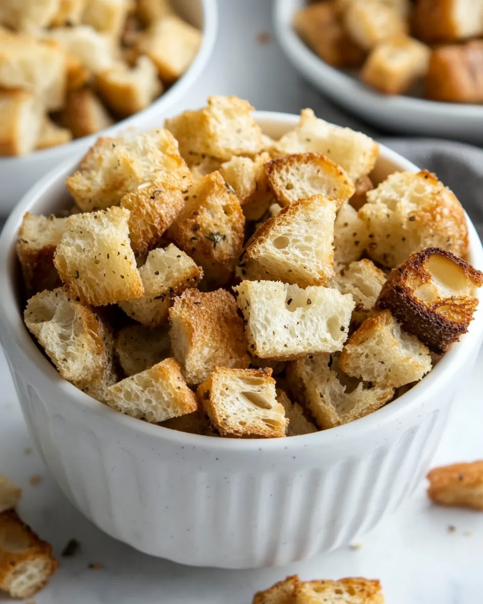Classic The Best Homemade Croutons Recipe shot