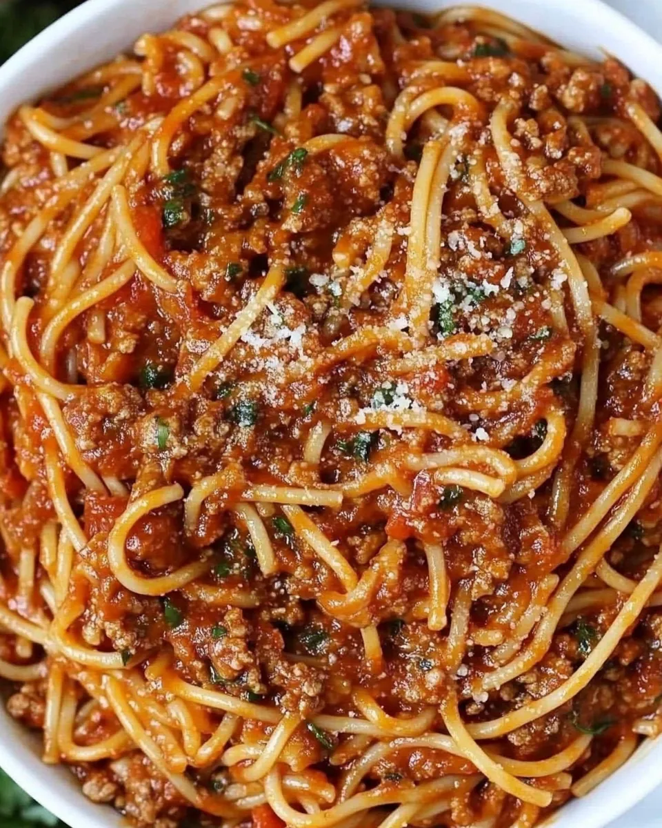 Easy The Best Instant Pot Spaghetti photo