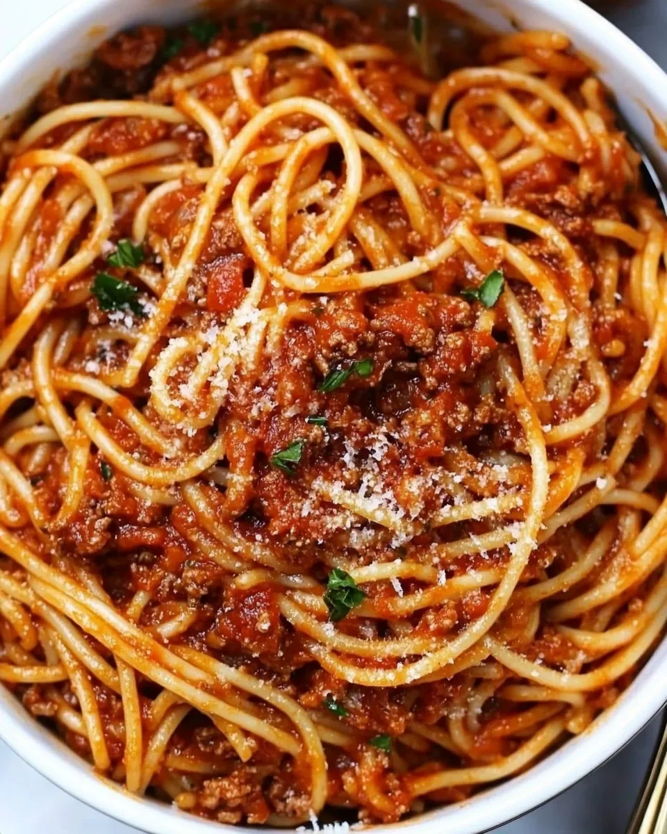 Quick The Best Instant Pot Spaghetti recipe photo