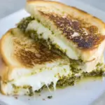 Homemade The Best Pesto Grilled Cheese photo