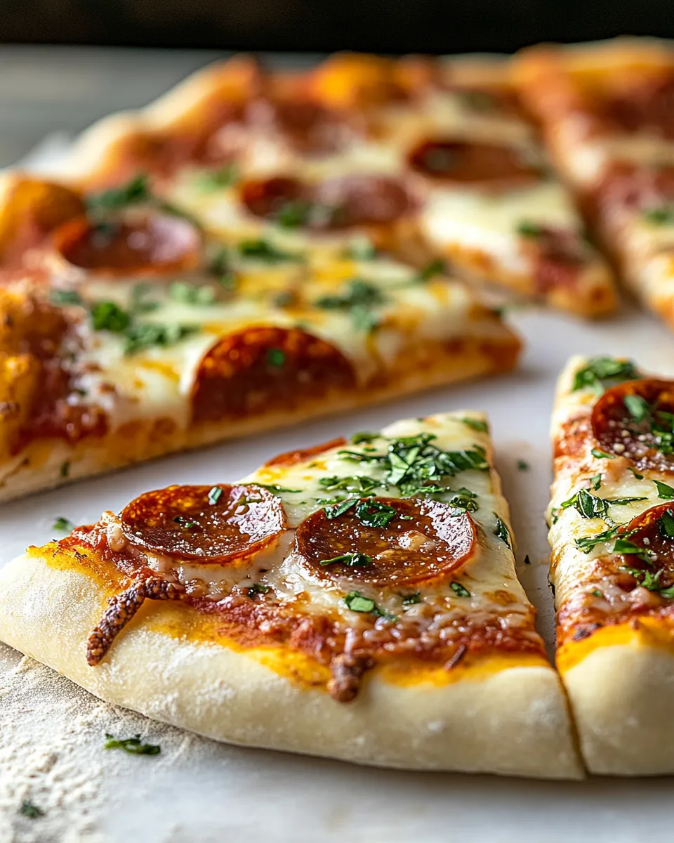 Easy The Best Pizza Dough Recipe shot