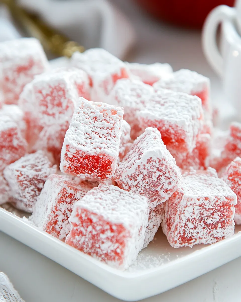 Classic The Tastiest Turkish Delight Recipe (Lokum) image
