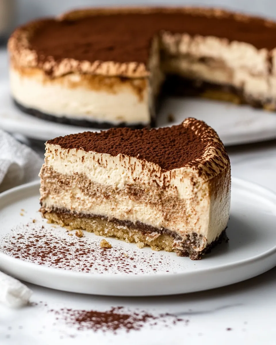 Delicious Tiramisu Cheesecake shot
