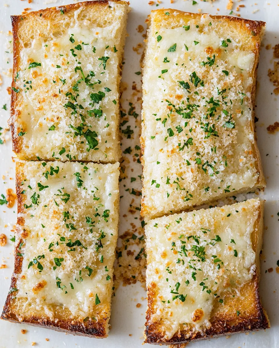Homemade Toasty Spicy Cheesy Garlic Bread. image