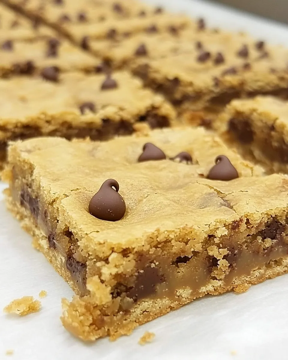 Homemade Toffee Chocolate Chip Bars photo