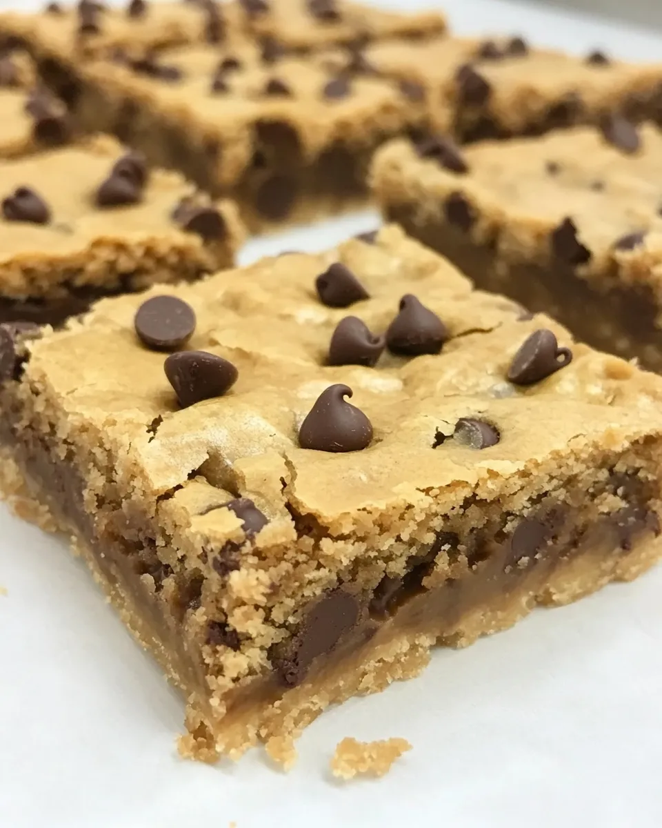 Delicious Toffee Chocolate Chip Bars recipe photo