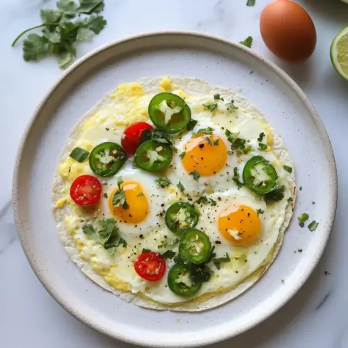 Easy Tortilla Eggs. recipe photo