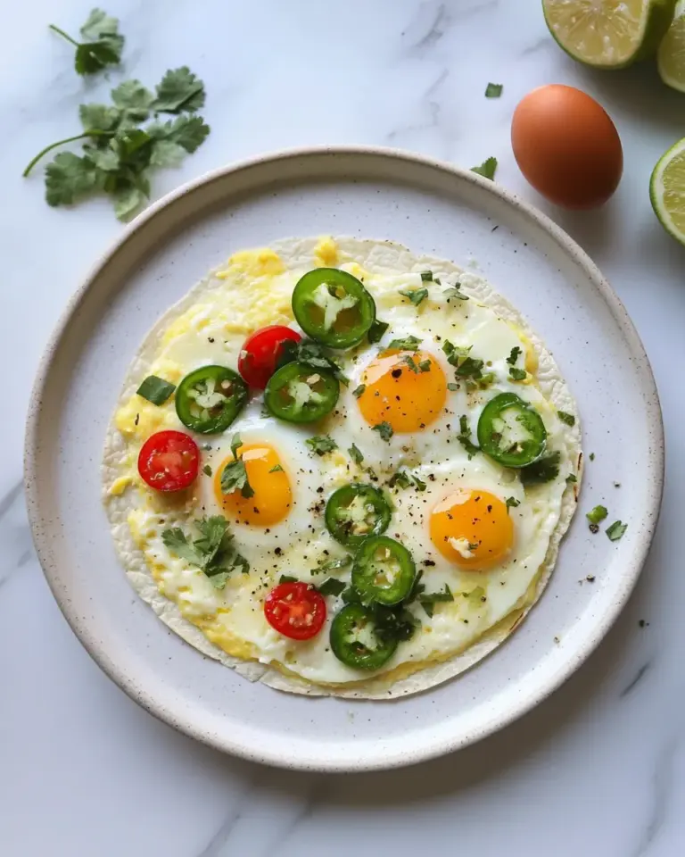 Easy Tortilla Eggs. recipe photo