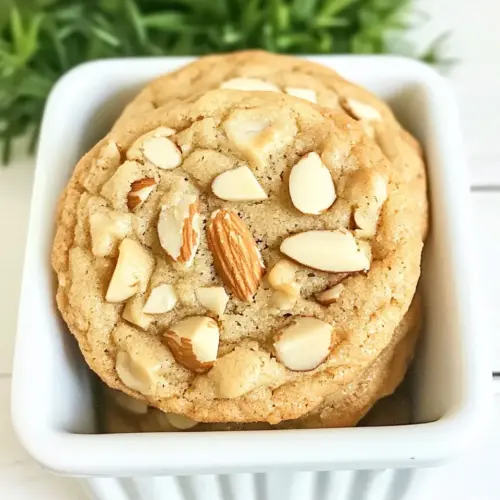 Homemade Triple Almond Cookies photo