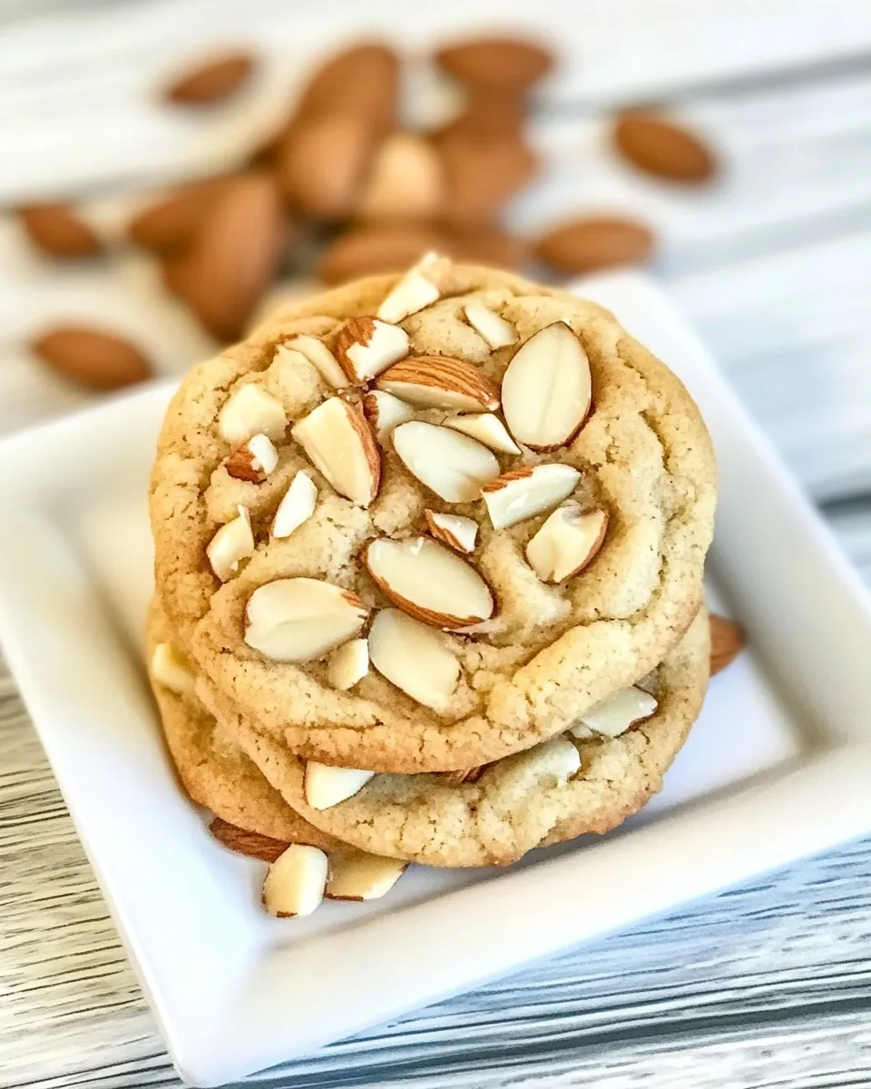 Classic Triple Almond Cookies shot